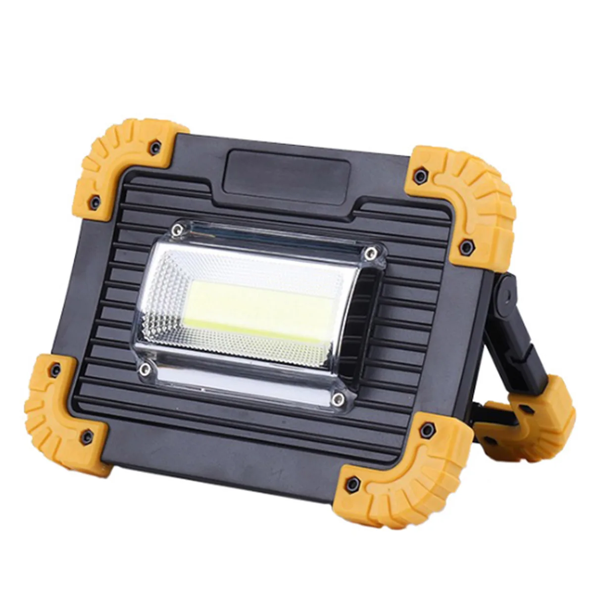 Bar-Type Light 100 Вт высокой мощности 8800mA светодиодный портативный прожектор супер яркий рабочий свет Перезаряжаемый для наружного кемпинга фонарь со светодиодами 18650 - Испускаемый цвет: Bar-Type Light