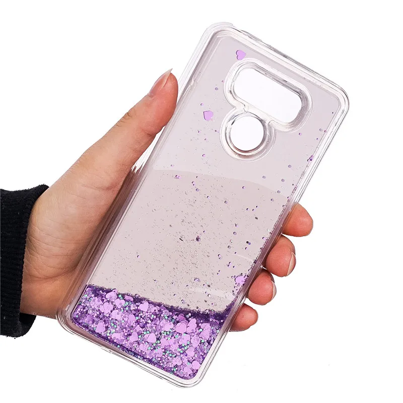 Чехол для LG G6 G 6 блестящий жидкий зыбучий песок зеркальный чехол LGG6 Мягкая