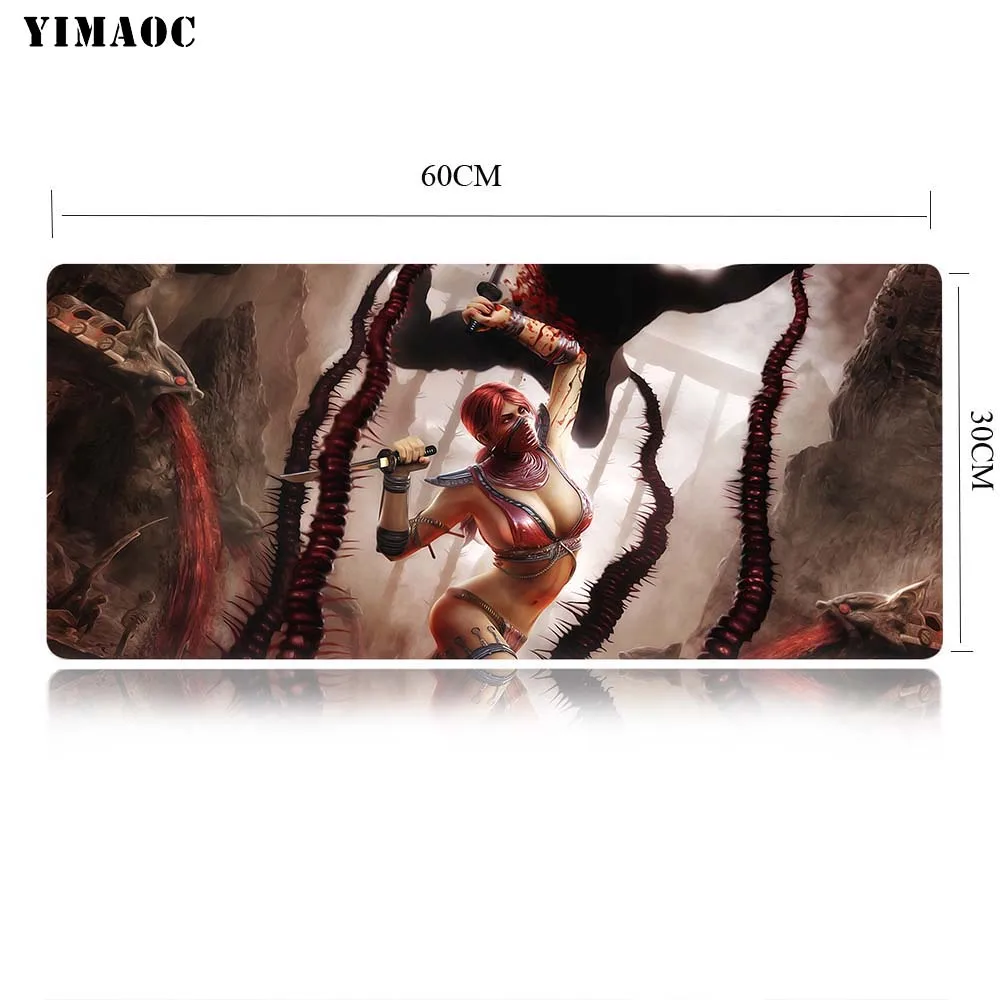 YIMAOC Mortal Kombat Коврик Для Мыши Компьютерный коврик для мыши Противоскользящий
