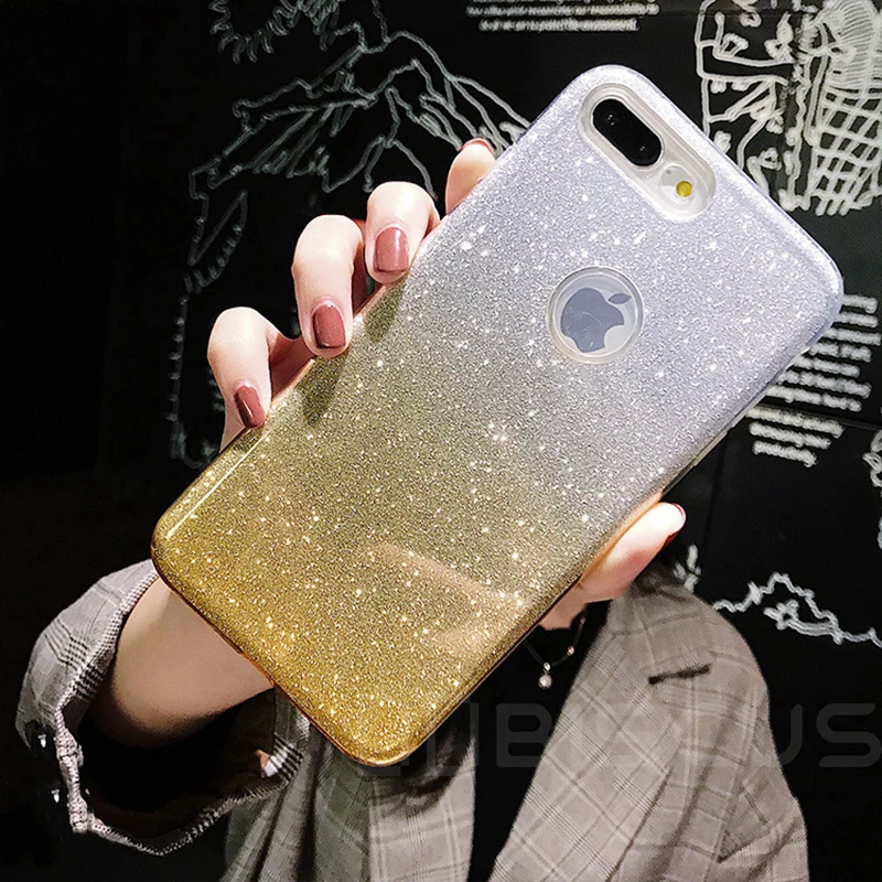 Чехол s Блестящий Мягкий ТПУ чехол для iPhone SE 5 5S 6 6S 7 8 Plus 11 чехол для телефона Capa для iPhone X XR XS Max XS 11 Pro Max чехол