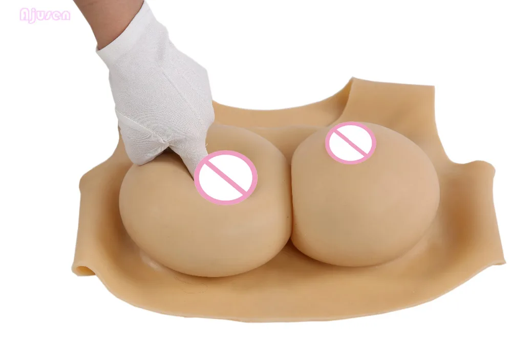 Силиконовые формы груди G чашка Реалистичная круглая шея поддельные грудь Драг