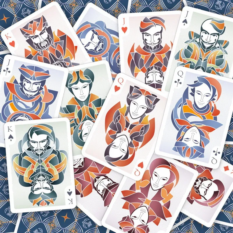 1 шт. Нео: волна классические игральные карты размер покера USPCC Montenzi оригинальный
