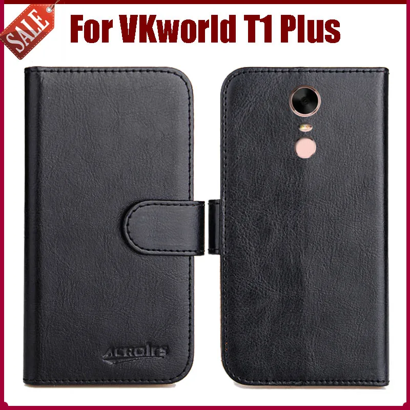 Горячая распродажа! Новое поступление кожаный защитный чехол VKworld T1 Plus для 6
