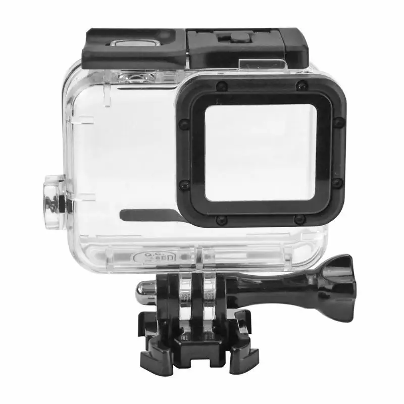 40 м подводный водонепроницаемый чехол для GoPro Hero 7 5 6, Черный Защитный корпус для экшн-камеры, корпус, рамка для GoPro, аксессуары