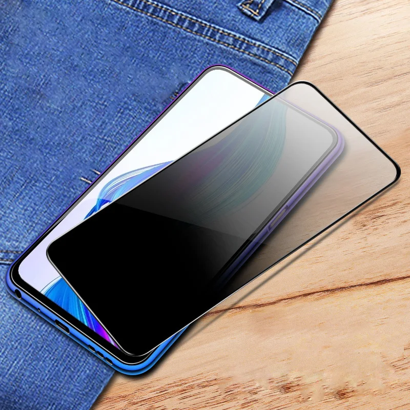 Полная защита экрана для OPPO A3s A5 A5s A7 A7x A8 A9 A31 A91 2020 A9X A11 A11X A52 A83 A92s Анти шпион 9H