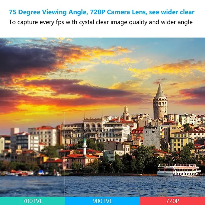 Умная dvr-система видеонаблюдения Системы, 4CH 1080N DVR+ 4 шт. AHD Камера с Ночное видение/Сирена Функция/PIR Сенсор/газ Сенсор