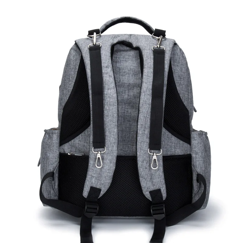 Большая вместительная сумка для детских подгузников с сумкой бутылочек молоком