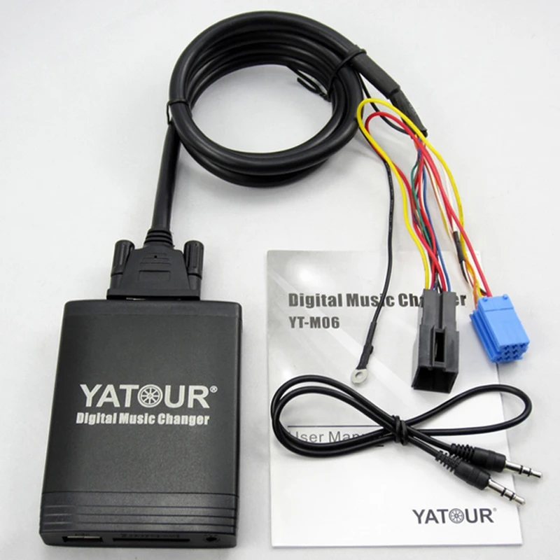 YATOUR Цифровой Музыки Чейнджер USB SD AUX MP3 Адаптер для Audi Chorus 2 Концерт 1/2 Симфония |