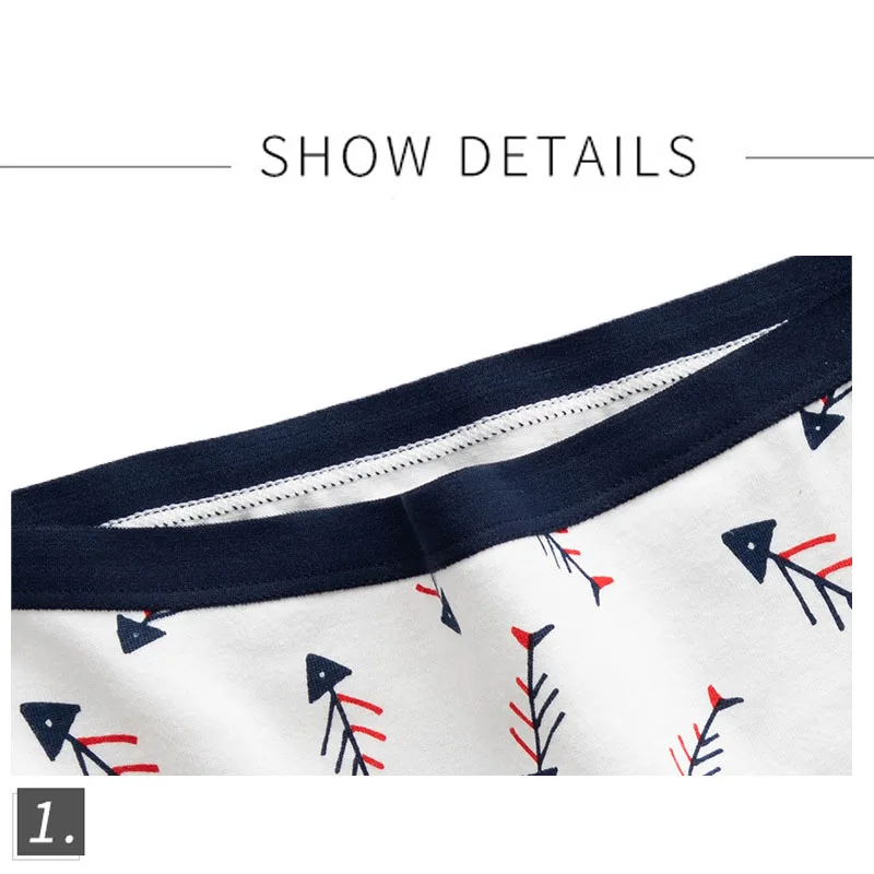 3 шт./Лот женские хлопковые трусы с принтом в виде букв | Женская одежда