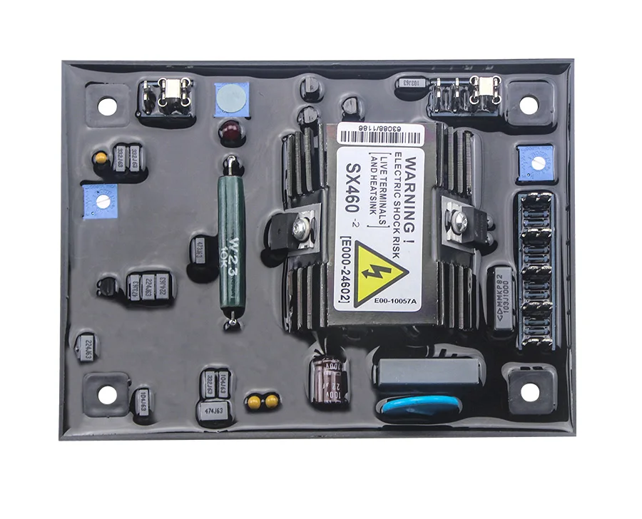 Синий Автоматический регулятор напряжения AVR SX460 Для генератора 12972 стабилизатор мощности некоторые части из Германии