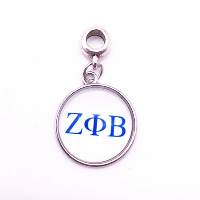 5 стилей ZETA PHI BETA Sorority подвеска DIY браслет ожерелье и брелок Изготовление