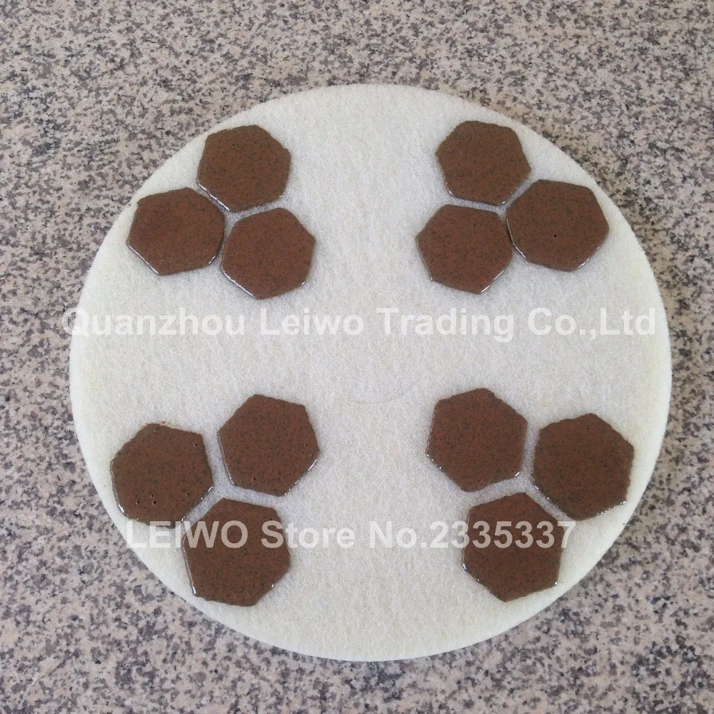 Алмазная Губка для полировки 17 дюймов бетонный мраморный пол абразивный диск