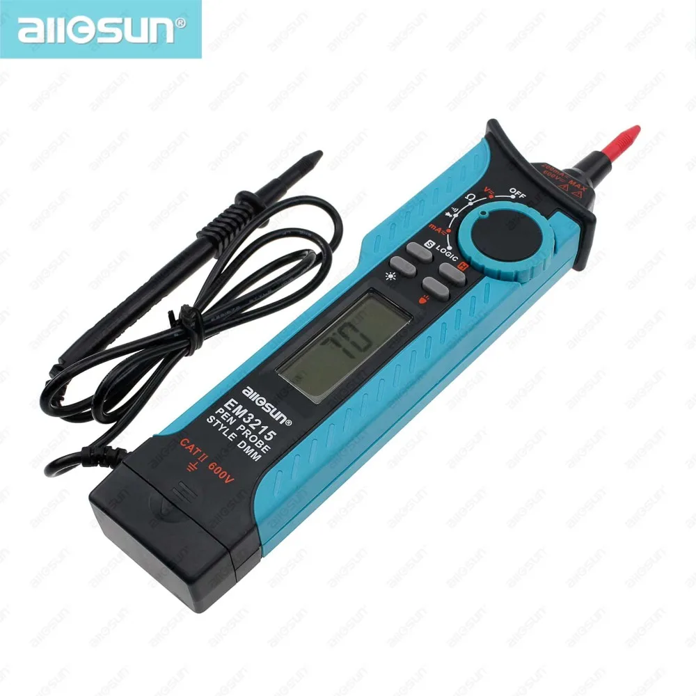 Цифровой мультиметр CAT II 250 В DMM Pen Type максимальный Автоматический диапазон TTL