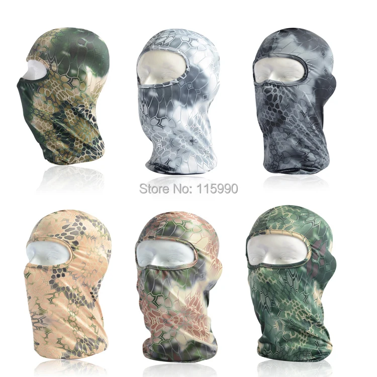 Летняя Балаклава из лайкры/Тактический головной убор/летний легкий
