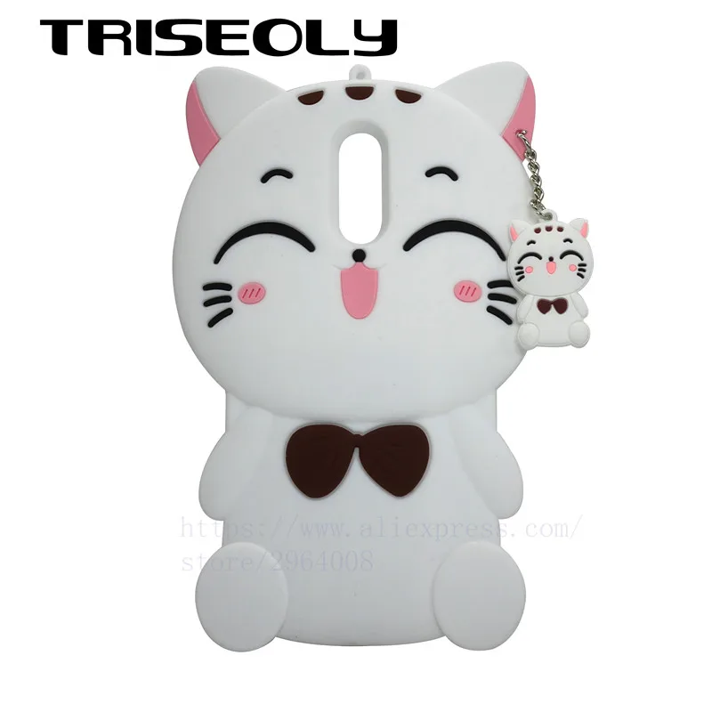 TRISEOLY чехол для телефона LG Stylo 4 Чехол 3D с изображением из мультфильма Lucky Cat