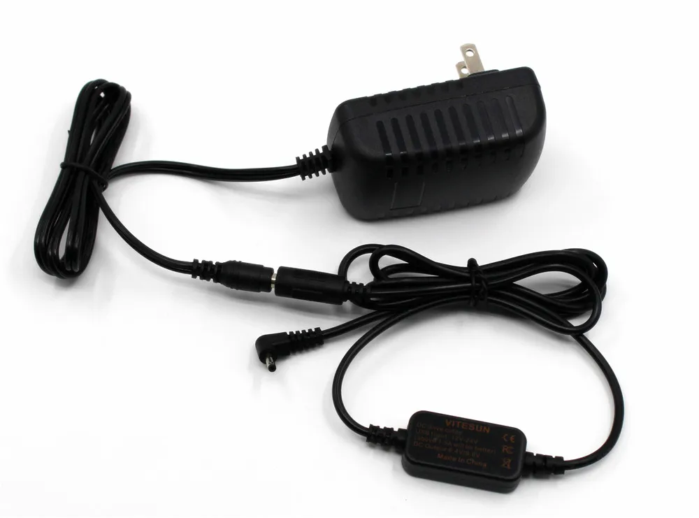 DC Кабель-адаптер CA-PS700+ внешний 12V питания зарядное устройство для Canon LP-E5 LP-E8 LP-E10 LP-E12 DR-20 DR-50 DR-80 DR-700 аккумуляторная батарея