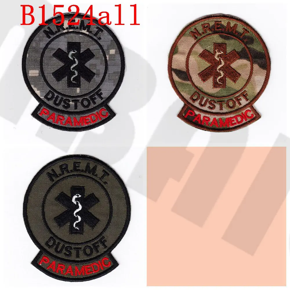 Вышивка патч N.R.E.M.T. Совок фельдшер боевой тактики военный | Дом и сад