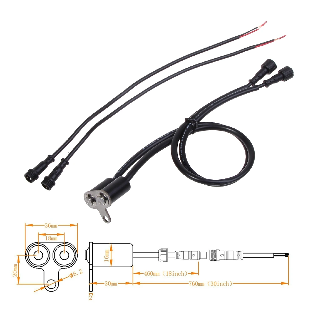 1 шт. переключатель на руль мотоцикла с регулируемым креплением