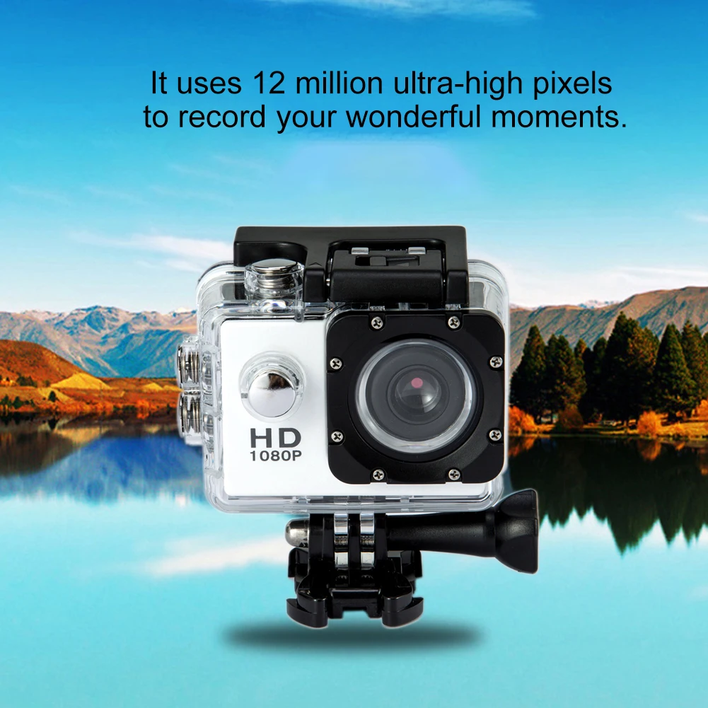 Для HAMTOD HKJ400 2,0 дюймовый ЖК-экран HD 1080P WiFi камера движения с водонепроницаемый чехол