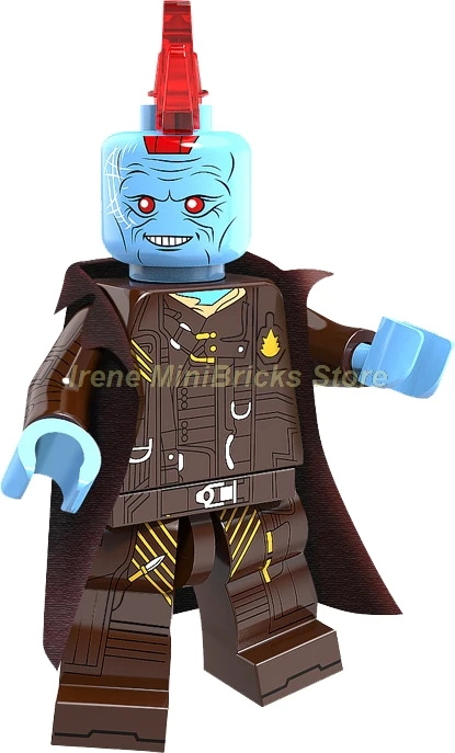 Стражи Галактики Marvel Супер Герои Yondu Star-Lord строительные блоки игрушки Фигурки Мстителей эндшпиль танос Мстители фильм