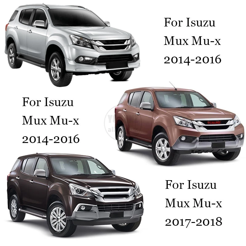 2013 2019 светодиодная крышка порога для ISUZU MUX 2014 2015 2016 2017 запчасти из нержавеющей