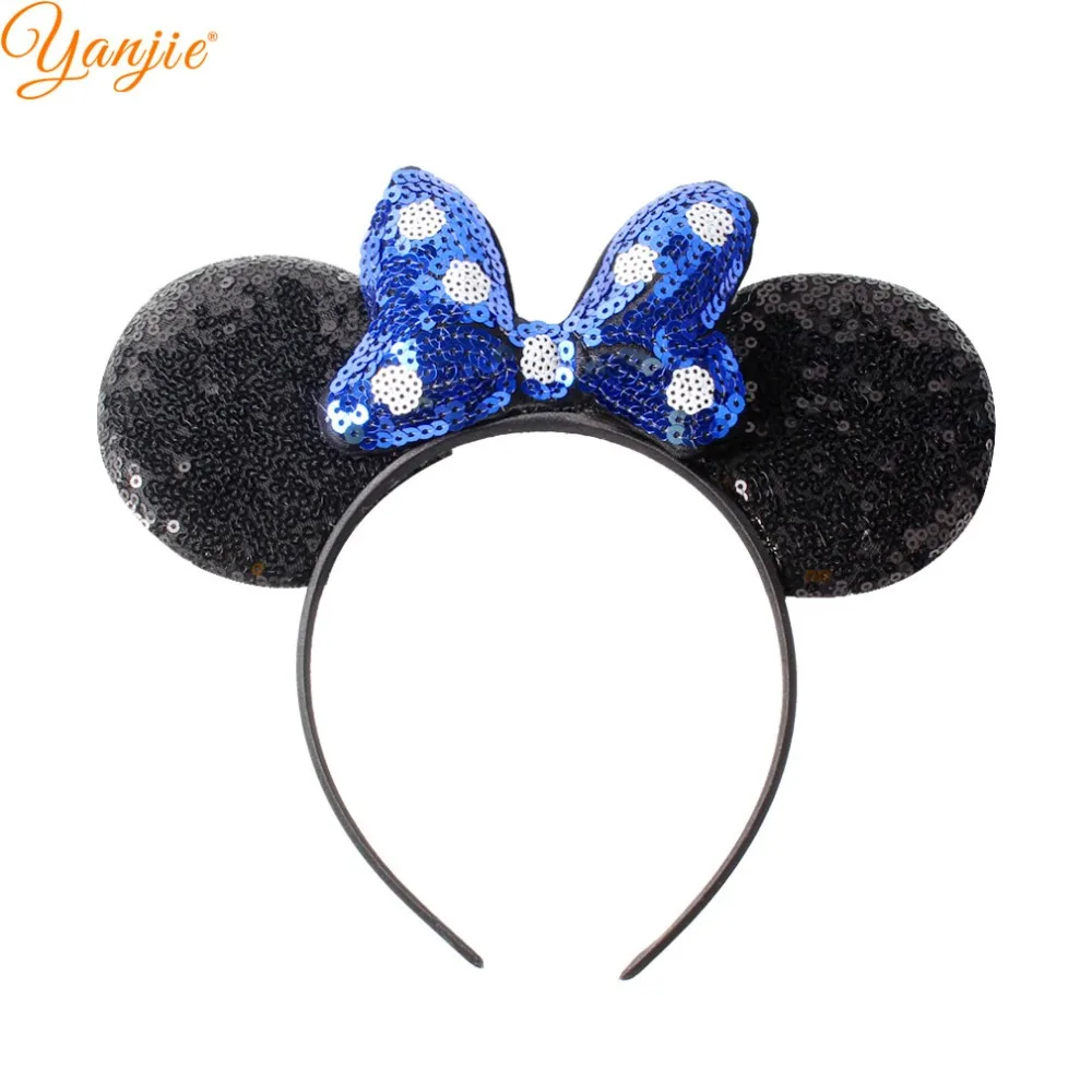 1 шт. повязка на голову с ушками мыши| |