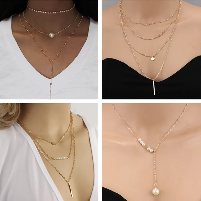 Seblasy богемные многослойные ожерелья и подвески в виде листьев сердце с