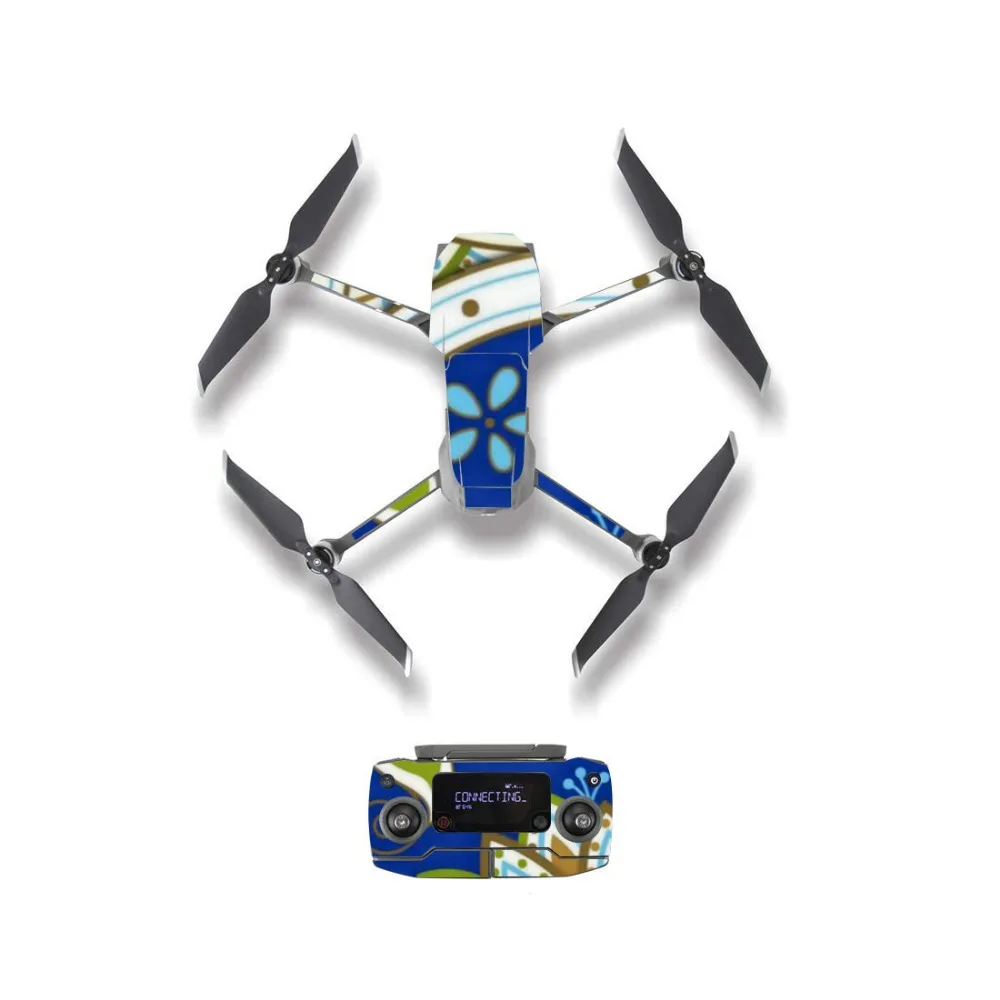Мультфильм Стиль кожи Стикеры для DJI Mavic Pro/Air 2/Pro & Zoom сумка корпуса дрона пульт