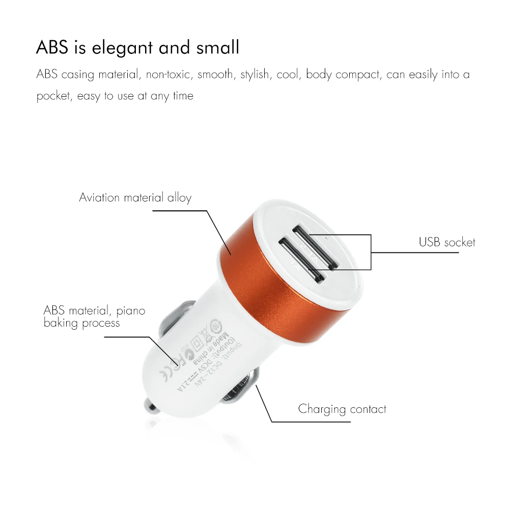 Автомобильные аксессуары двойное USB Универсальное автомобильное зарядное