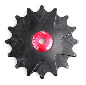 16t red no hollow Камень шкив колеса направляющий ролик Jockey 10t 12t 14t 16t подшипник дорожный MTB велосипед задний переключатель для GX XX1 для Shimano M9000 - Цвет: 16t red no hollow