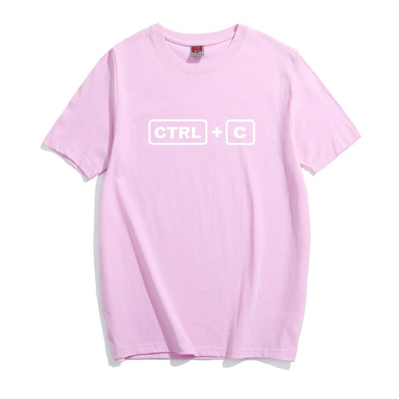 2019 summer family match look t shirt ctrl c and v letter print clothes novelty battery tshirt for daddy son funny top | Мать и ребенок