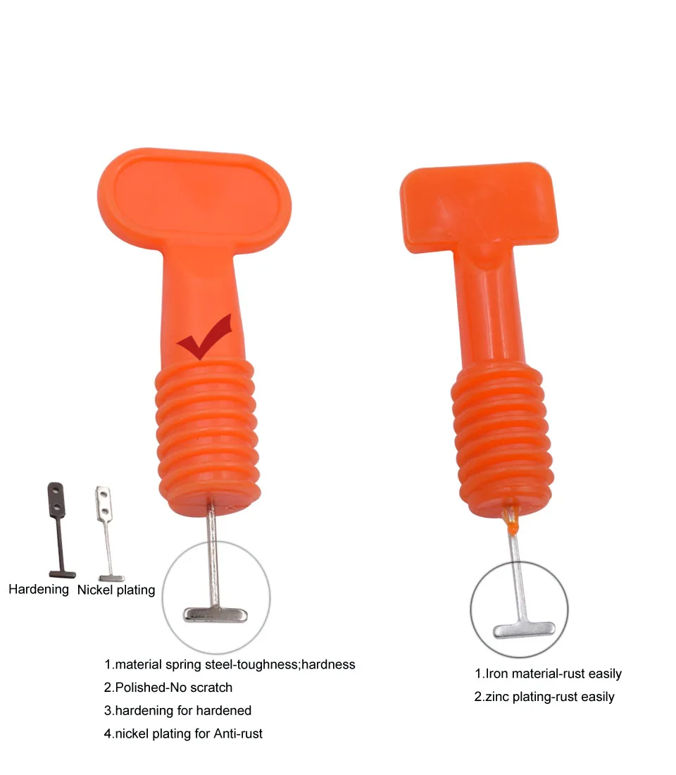 Многоразовая система выравнивания плитки 100 шт. стрекоза стена пол плитка
