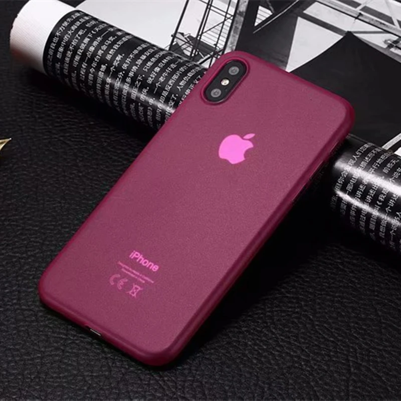 Прозрачный чехол-накладка для iphone XS XR MAX X Ultra Slim Жесткий Чехол 5 6 6s 7 8 plus | Мобильные