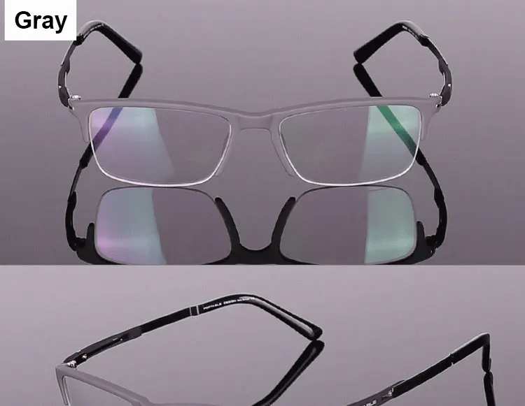 Toptical коммерческий TR90 близорукость Половина очки мужские Ультра-светильник очки бизнес очки pectacle оправа очки для мужчин компьютер