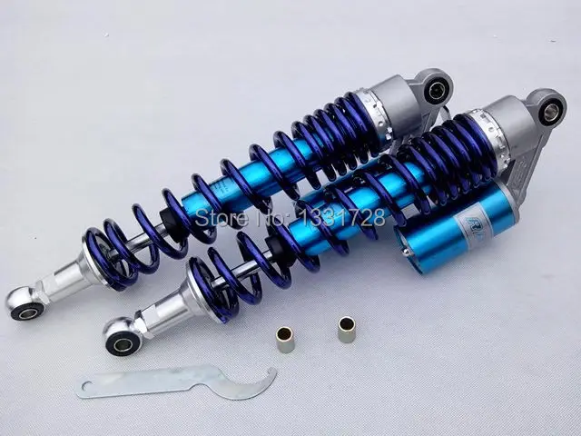 

Hot sale!375MM BLUE RFY air gas Shock Absorber Fit Yamaha Honda Kawasaki Suzuki ATV replacement