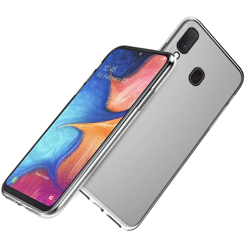 Shockproof Bumper Transparent TPU Protective For Samsung Galaxy A20E Case Silicone Cover Phone |