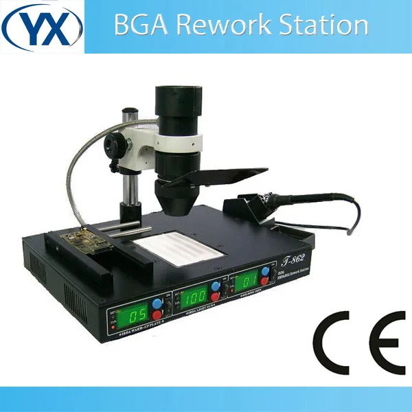 Б/у станция для ремонта bga IRDA SMD & BGA T862 машина сборки печатных плат|machine machine|smd rework
