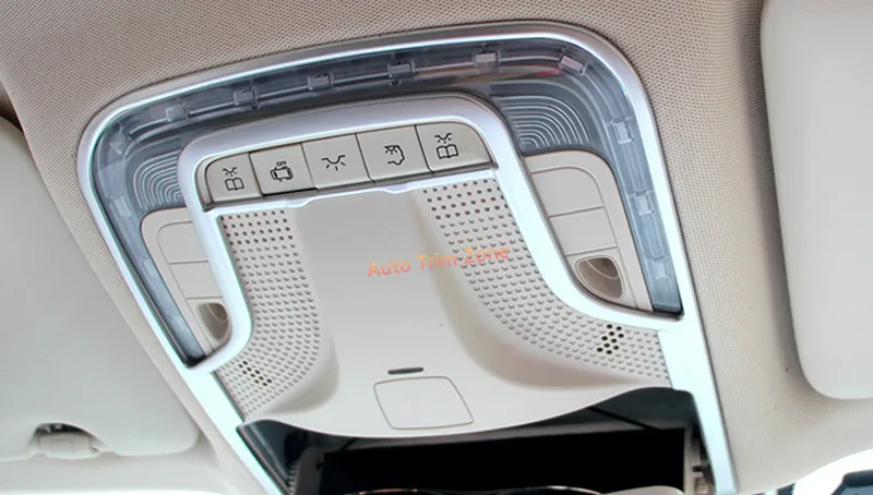 Внутренняя Передняя крыша купол вежливость лампа отделка 1 шт ABS Матовый для Mercedes