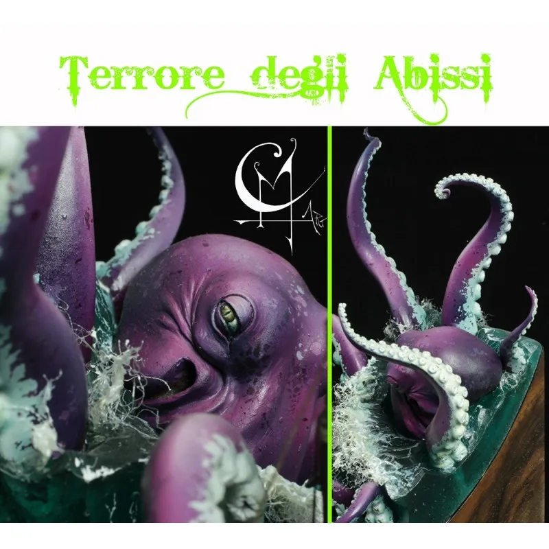 [Loong Way Miniatures] Aradia Miniatures Kraken: terrore degli abissi 54 мм Полимерная миниатюра
