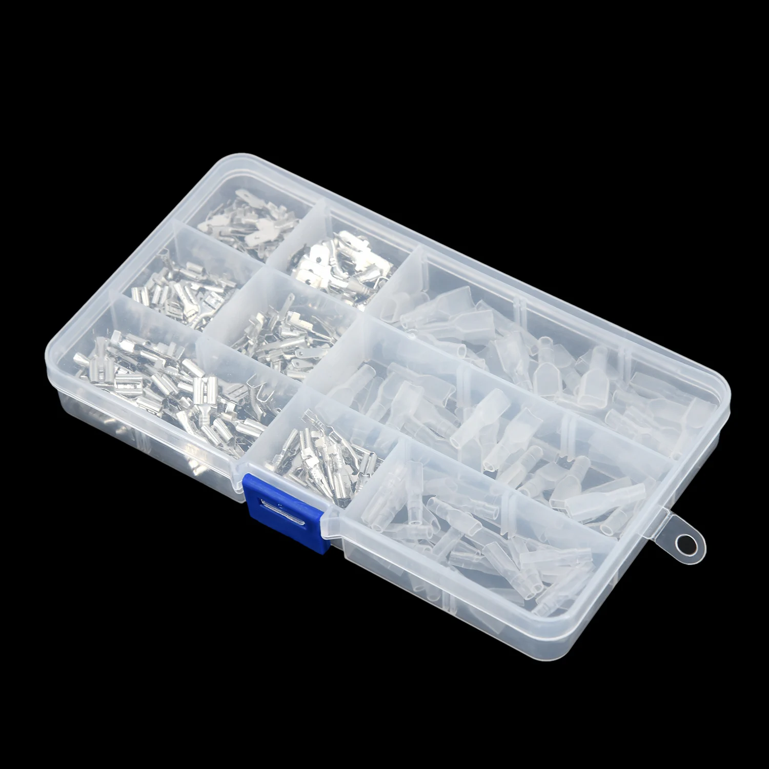 Женский и мужской Spade 270 шт. провода терминальные Разъемы 2 8/4 8/6 3 мм обжимной с