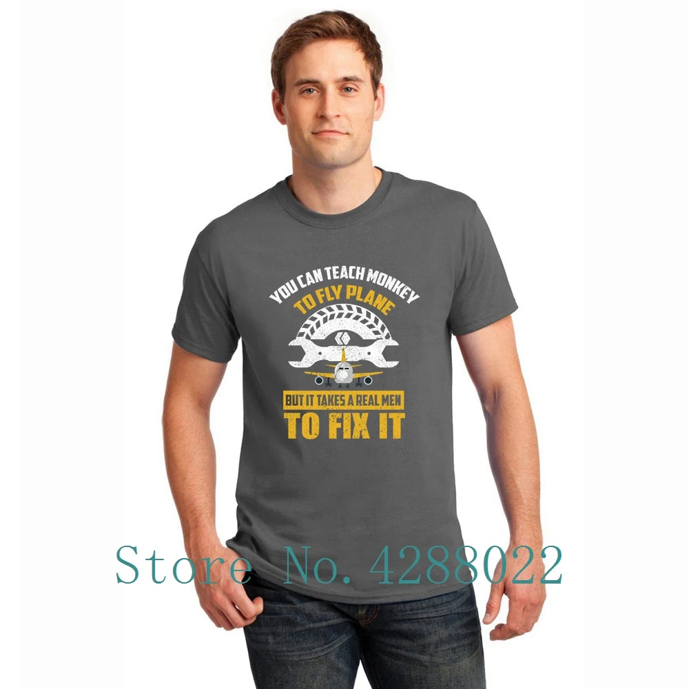 Костюм для авиамеханика. Футболка с коротким рукавом трикотажная забавная