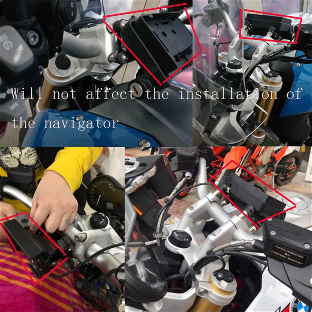 Для BMW R1200R R 1200 2014 2016 аксессуары для мотоциклов зажим рукоятки поднятый удлиненный