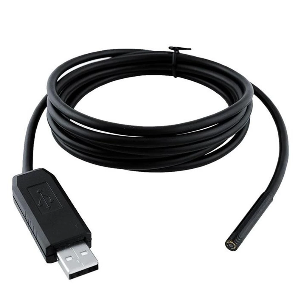 Gizcam 2/5/10 м 5 мм 6LED USB IP67 Водонепроницаемый эндоскопических исследований Snake Video