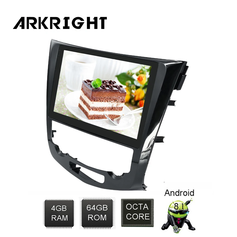 ARKRIGHT 10 'ƈ Din IPS автомобильное радио/системный блок GPS Android 8 1 мультимедийный