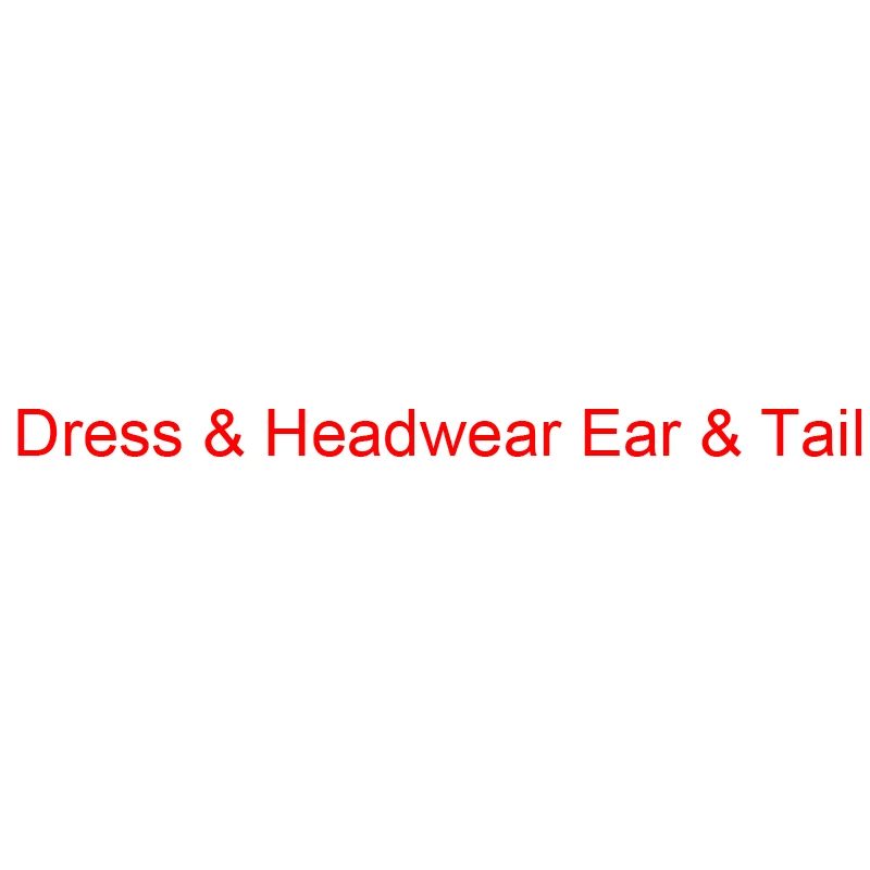 Dress ear tail LCSP FGO Union креативный Tamamo no Mae Косплей Костюм японского аниме Fate/экстра Униформа горничной комплект одежды - Цвет: Dress ear tail