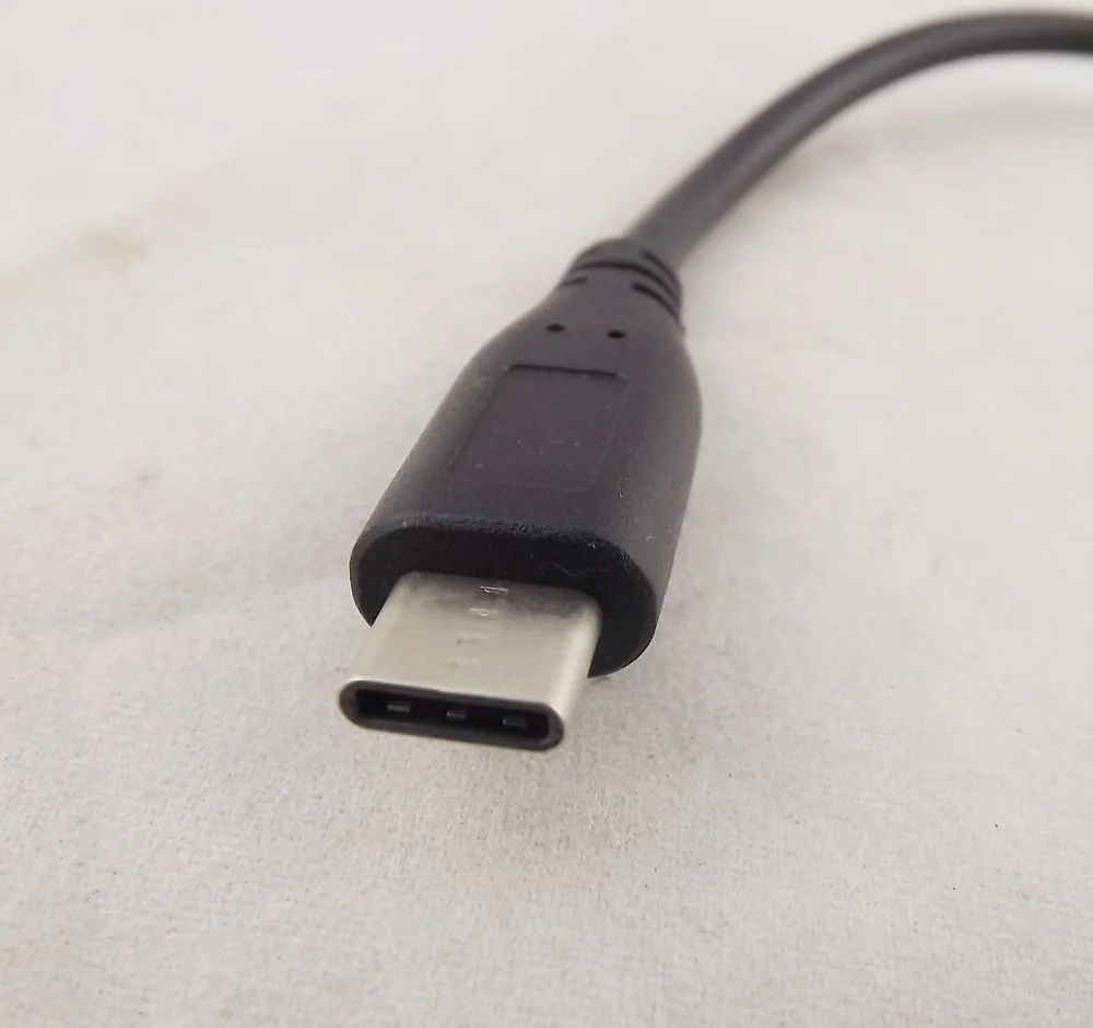 1 шт. USB 3,1 type C штекер для мини USB Женский адаптер кабель синхронизации зарядного устройства 27 см