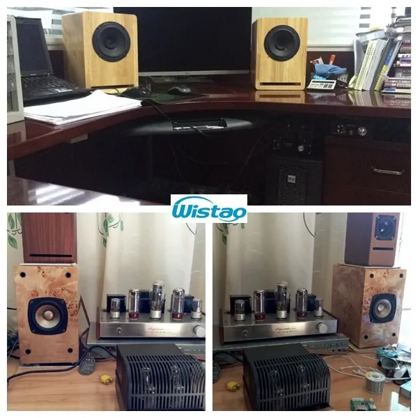 IWISTAO HIFI мини ламповый усилитель 2x3 Вт Класс A одноконцевый 6J1 предусилитель 6P1 усилитель мощности для настольного аудио 110~ 240 В