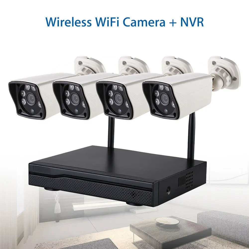 IP камера 1080P WiFi Беспроводной NVR рекордер безопасности видео наблюдение облачная сеть Открытый домашний видео выход обнаружитель рекордер