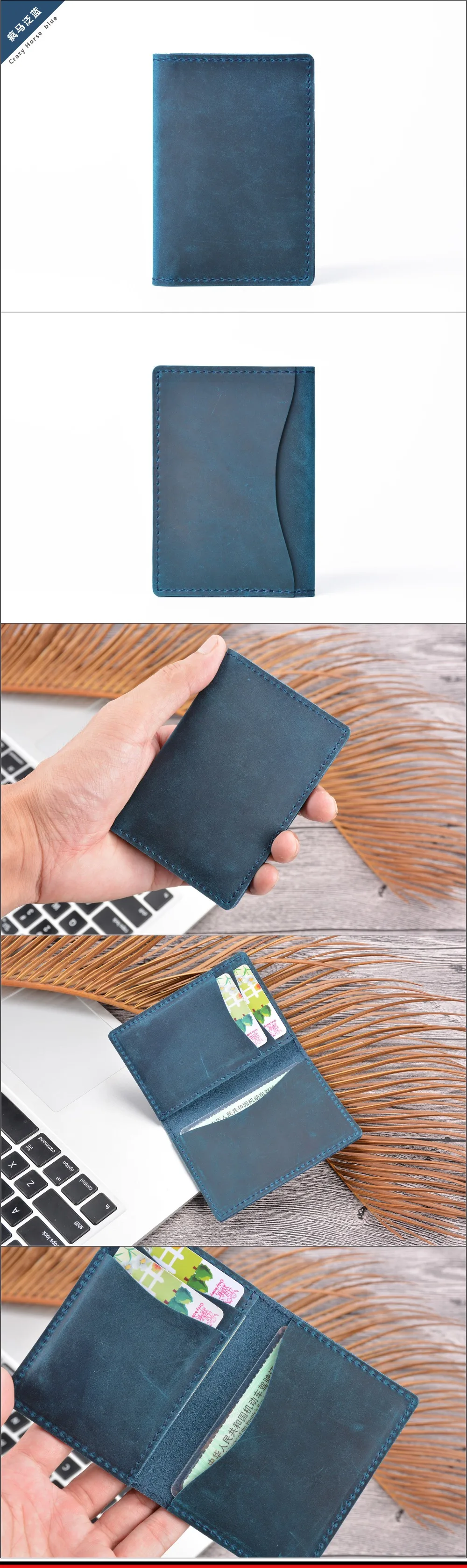 SIKU кожаный мужской кошелек Чехол ручной работы crazy horse id держатель для карт