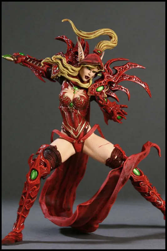 Фигурки из игры WOW Model Sylvanas Windrunner Night эльф-Охотник: Классическая игра Alathena Moonbreeze